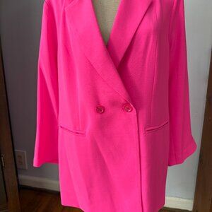 Out of the Blue Blazer and Wide Leg Slacks